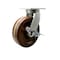 Service Caster 8'' Heavy Duty High Temp Phenolic Swivel Caster with Brake and Swivel Lock CRAN-SCC-KP92S830-PHRHT-SLB-BSL - alternate 1